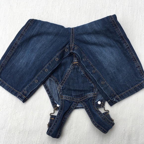Old Navy Jean Overalls Size 12-18 - Picture 5 of 7